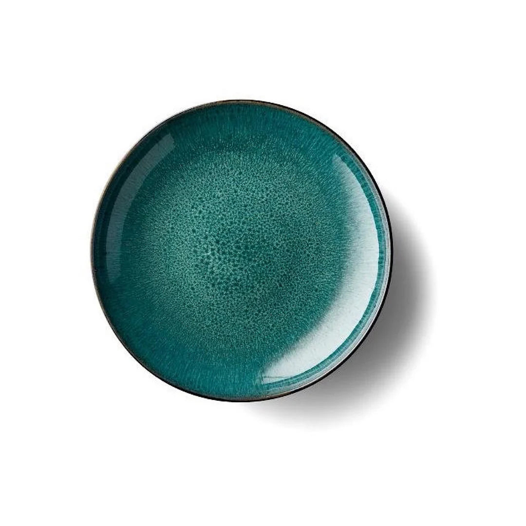 Bitz Living Stoneware Serving Dish 40 cm Black Green